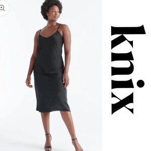 NWT! Knix X The Birds Papaya slip dress